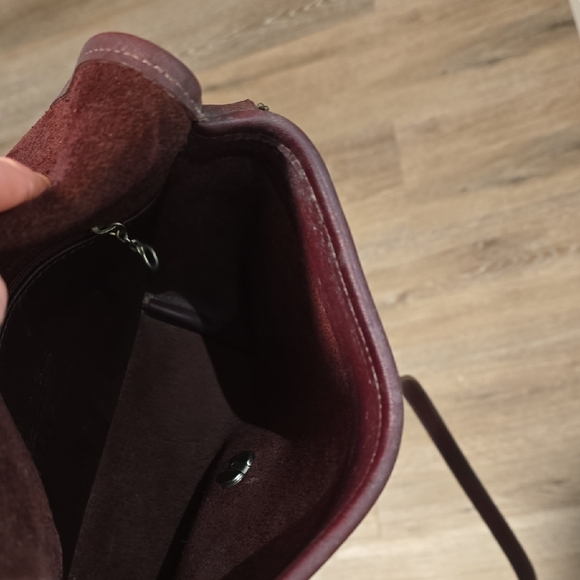 Coach Rich Dark Brown Vintage Leather Shoulder/Crossbody Bag - Picture 11 of 15